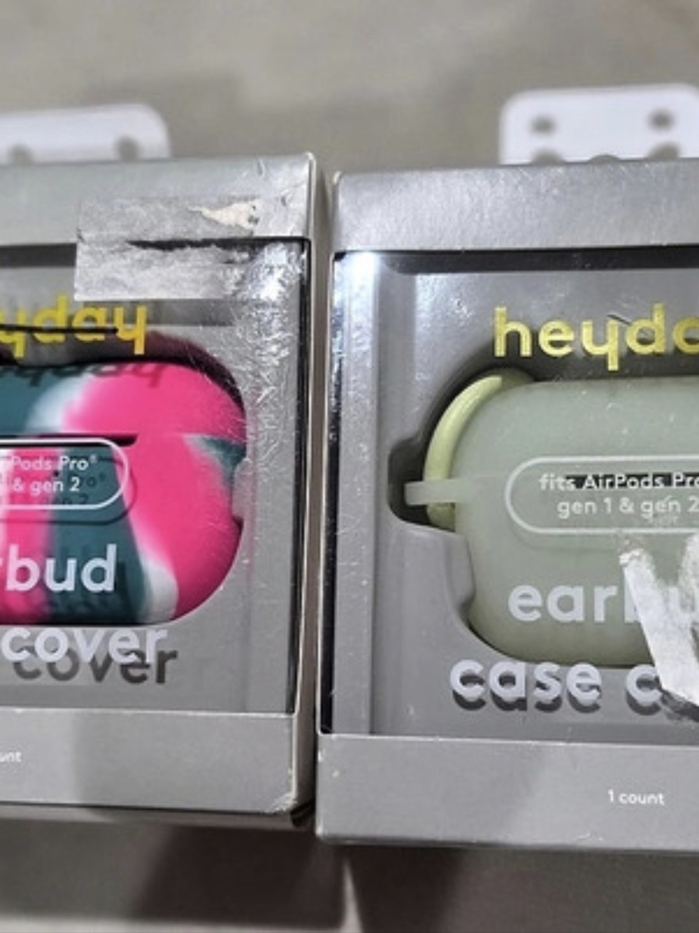 Heyday AirPods Pro Gen 1 & 2 Earbud Case Covers - Lot of 2
